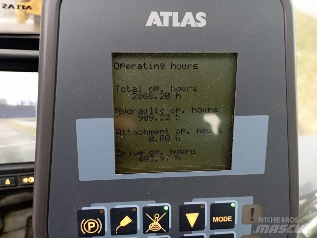 Atlas 160 W Kolesové rýpadlá