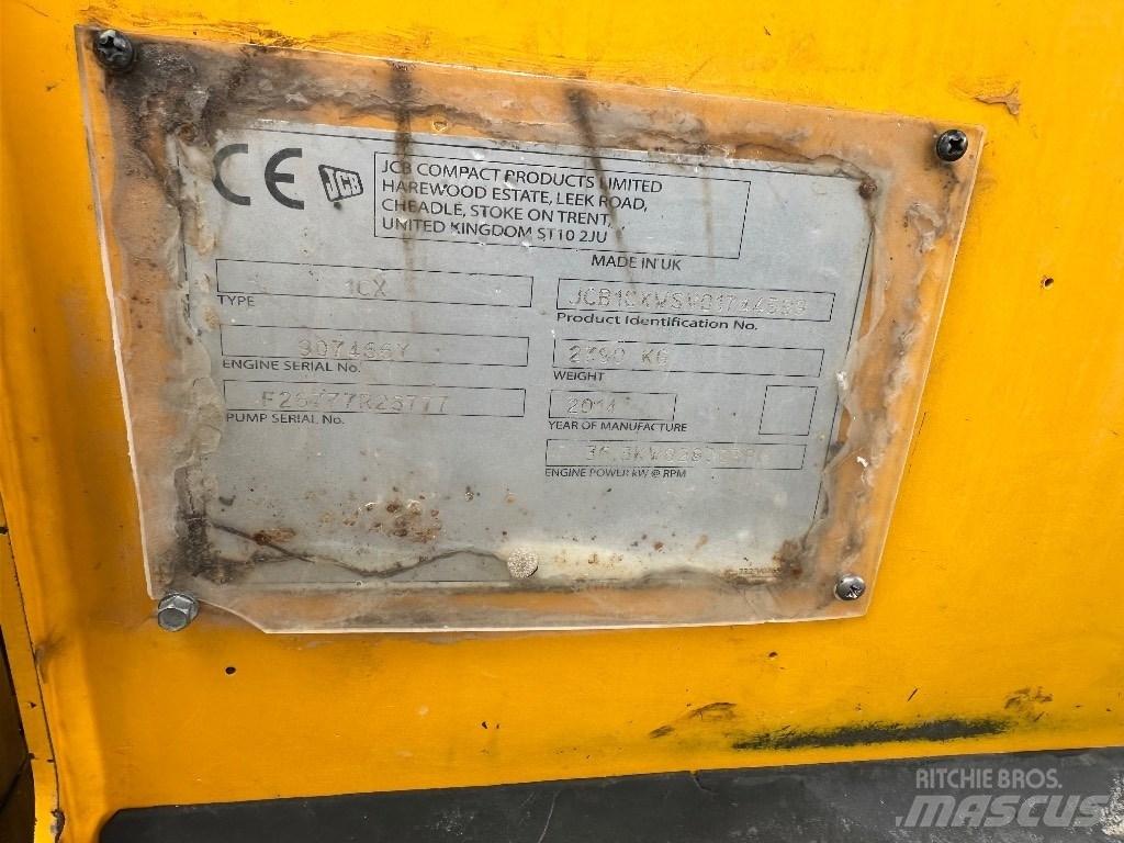 JCB 1 CX Rýpadlo-nakladače
