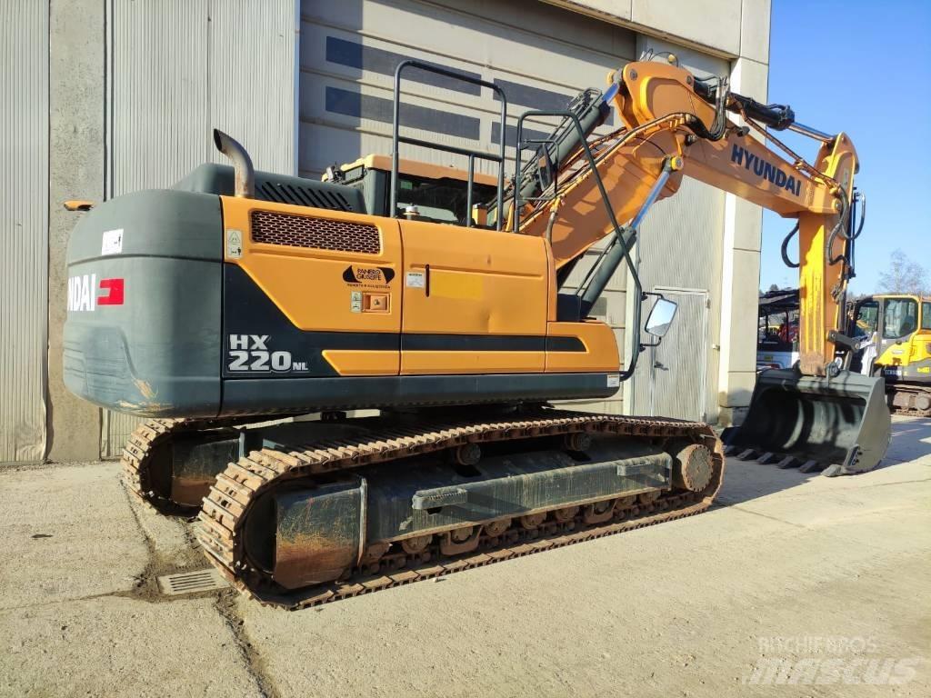 Hyundai HX220NL Pásové rýpadlá