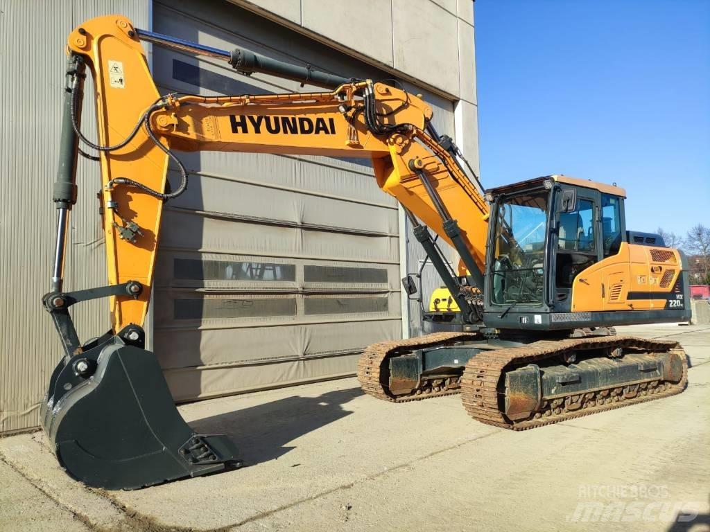 Hyundai HX220NL Pásové rýpadlá