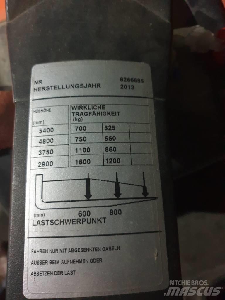 BT SPE 160 Ručne vedené vysokozdvižné vozíky