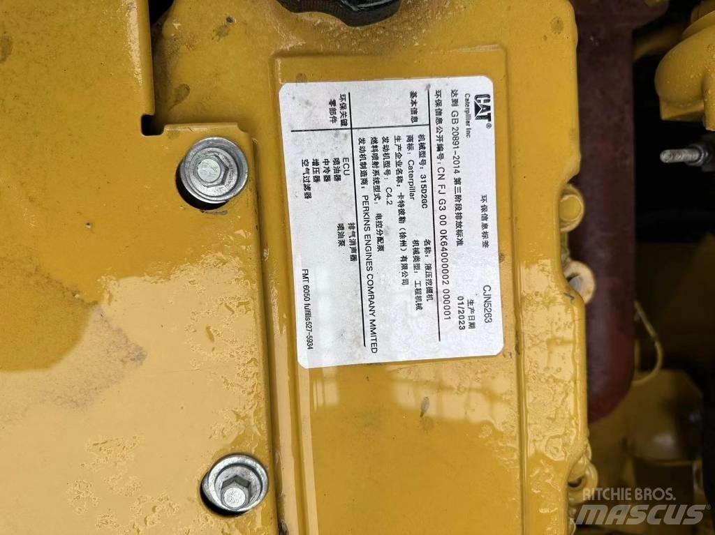 Carter 315D Pásové rýpadlá