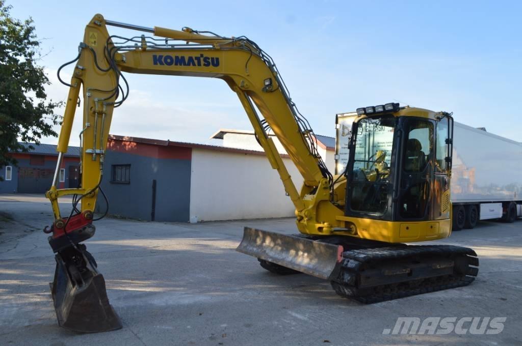 Komatsu PC 88 MR Midi rýpadlá 7 t - 12 t