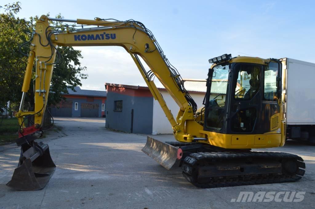 Komatsu PC 88 MR Midi rýpadlá 7 t - 12 t