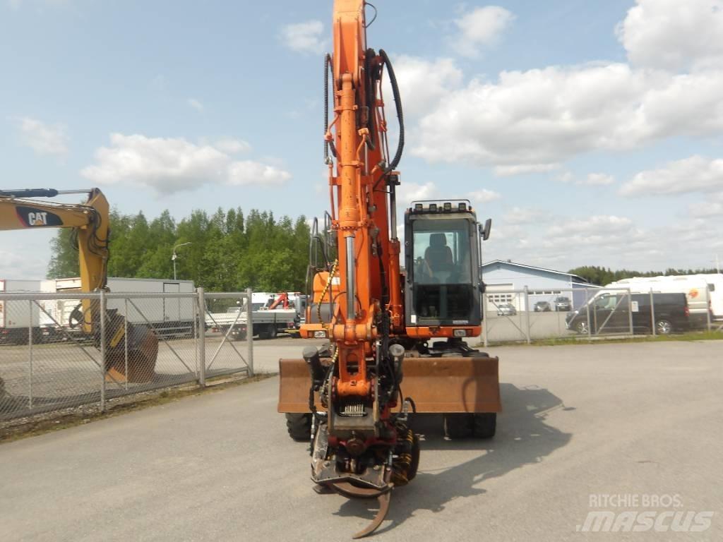 Doosan DX 160 W Kolesové rýpadlá