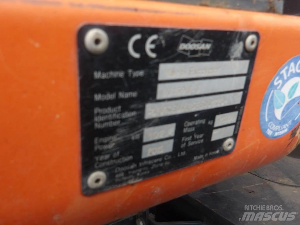 Doosan DX 160 W Kolesové rýpadlá