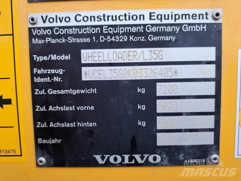 Volvo L 35 G Kolesové nakladače