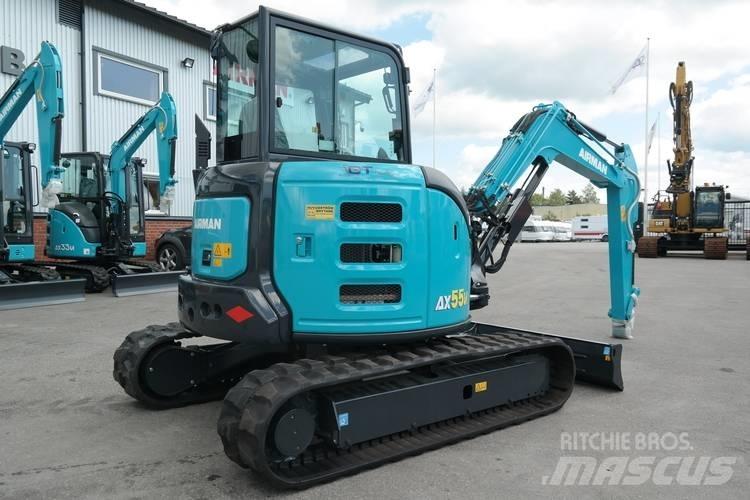 Airman AX55U-7 Mini rýpadlá < 7t