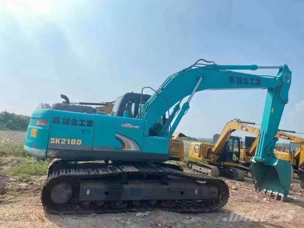 Kobelco SK 210 D Pásové rýpadlá