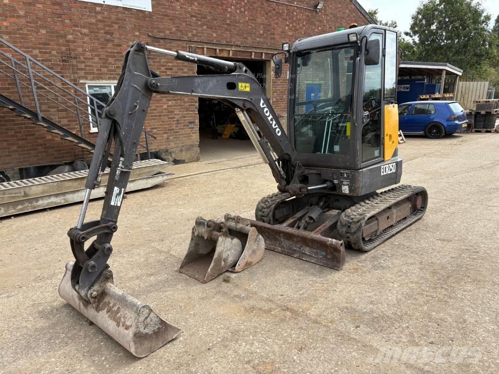 Volvo ECR 25 D Mini rýpadlá < 7t