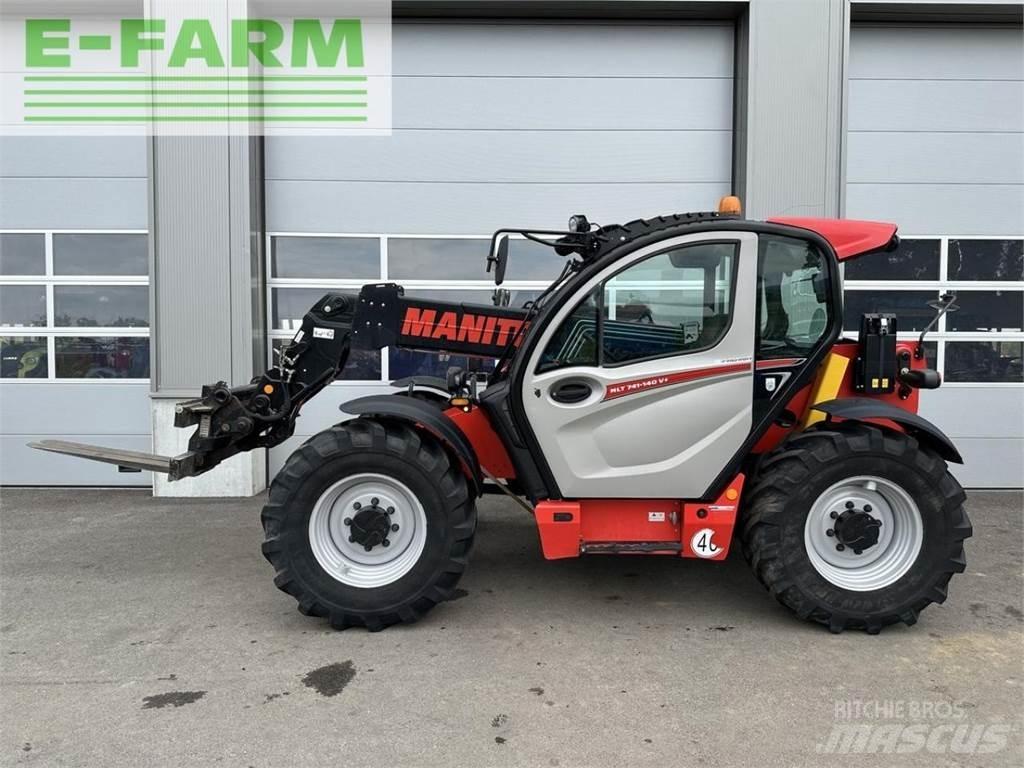 Manitou 741-140 v+ Teleskopické nakladače pre poľnohospodárstvo