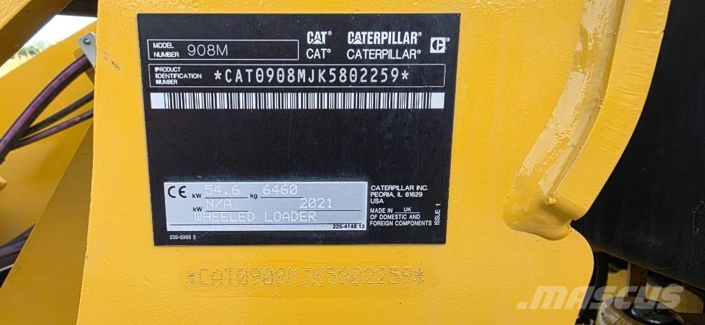 CAT 908M  Cat 908 Kolesové nakladače