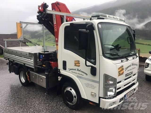 Isuzu N2 mit HMF 910 Autožeriavy, hydraulické ruky