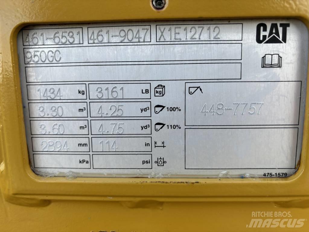 CAT 950GC Ďalšie komponenty