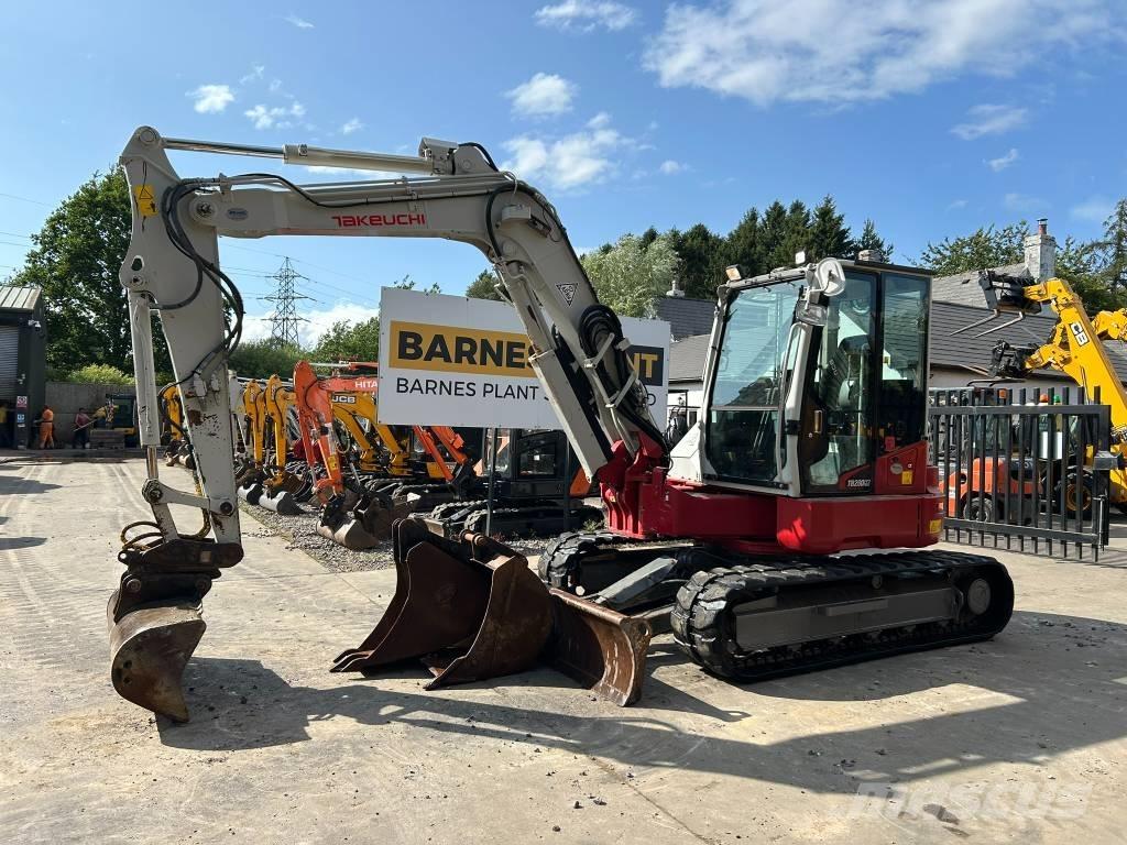 Takeuchi TB 280 FR Midi rýpadlá 7 t - 12 t