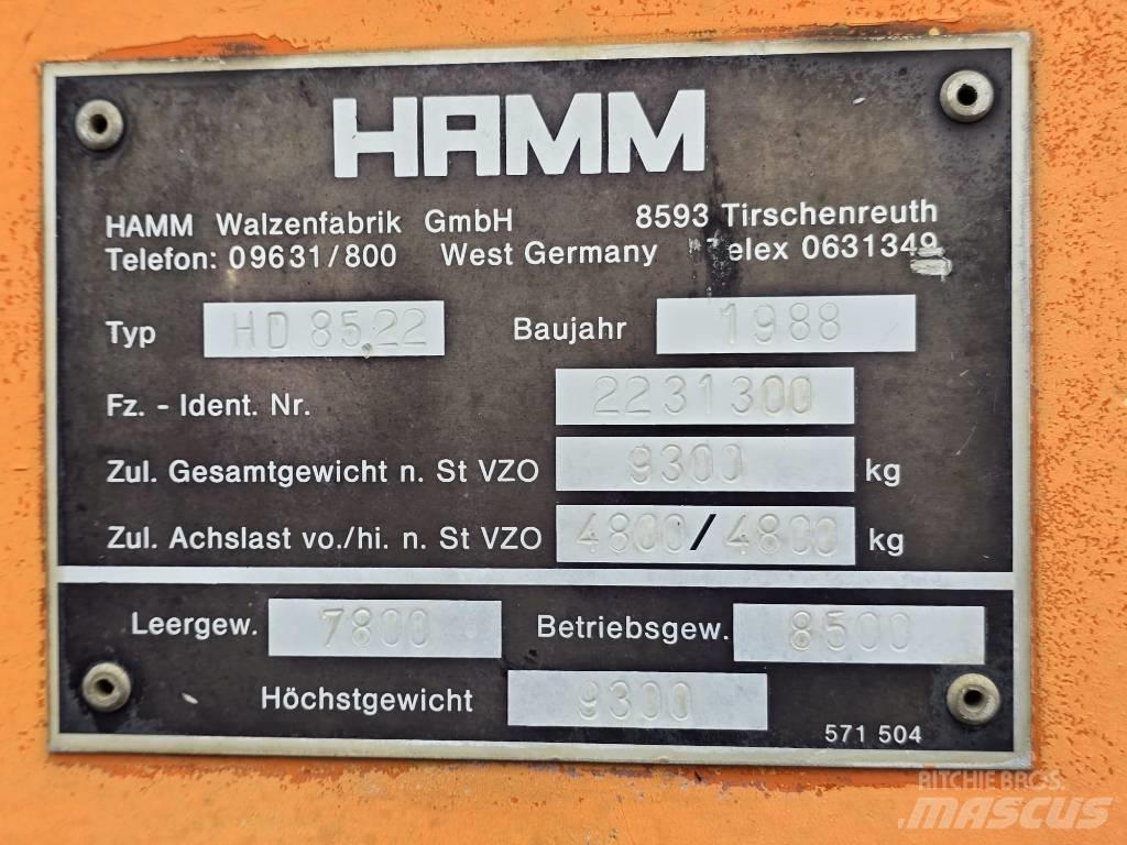Hamm HD 8522 Tandemové valce