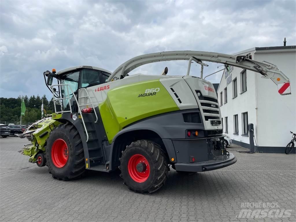 CLAAS Jaguar 860 Žacie rezačky