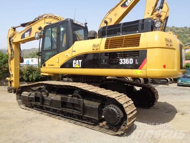 CAT 336DL Pásové rýpadlá