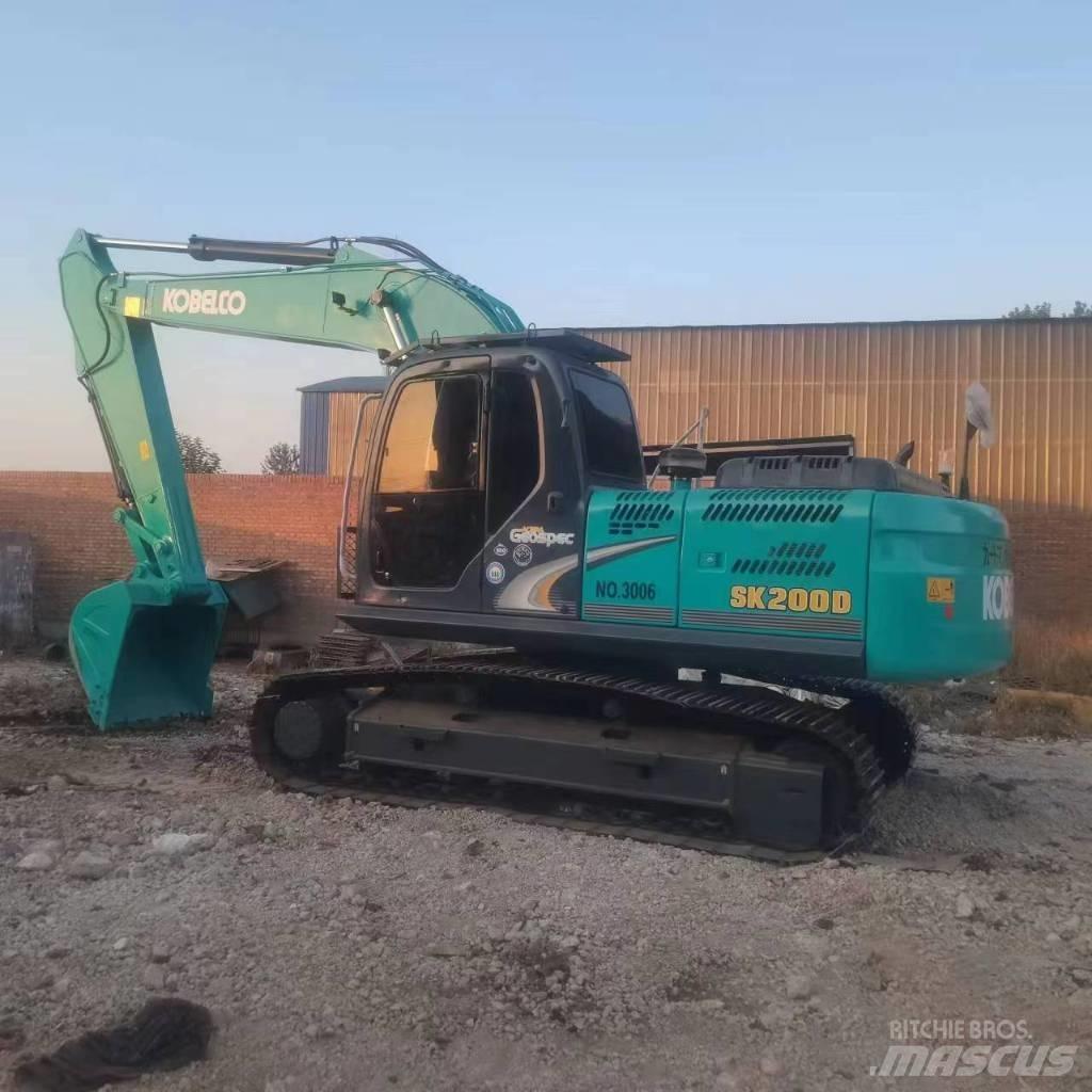Kobelco 200 Pásové rýpadlá