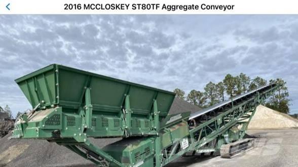 McCloskey ST80TF Triedičky