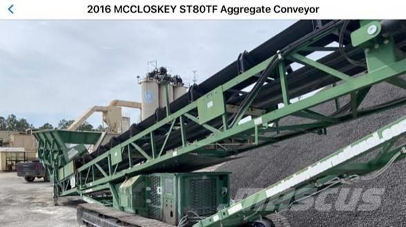 McCloskey ST80TF Triedičky