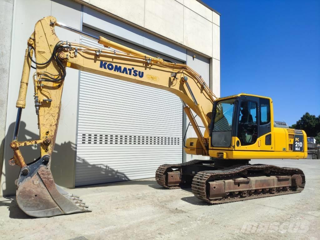 Komatsu PC 210 NLC-8 Pásové rýpadlá