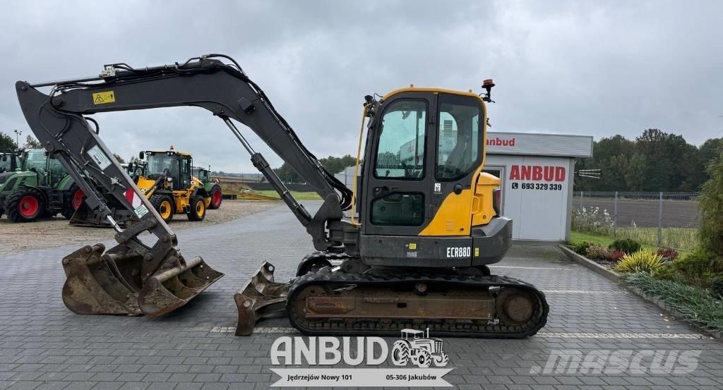 Volvo ECR 88 D Pásové rýpadlá