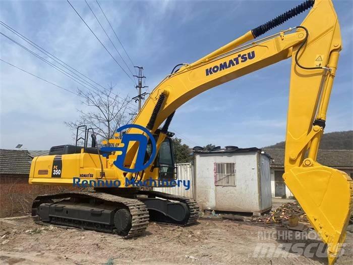 Komatsu 350-8 Pásové rýpadlá