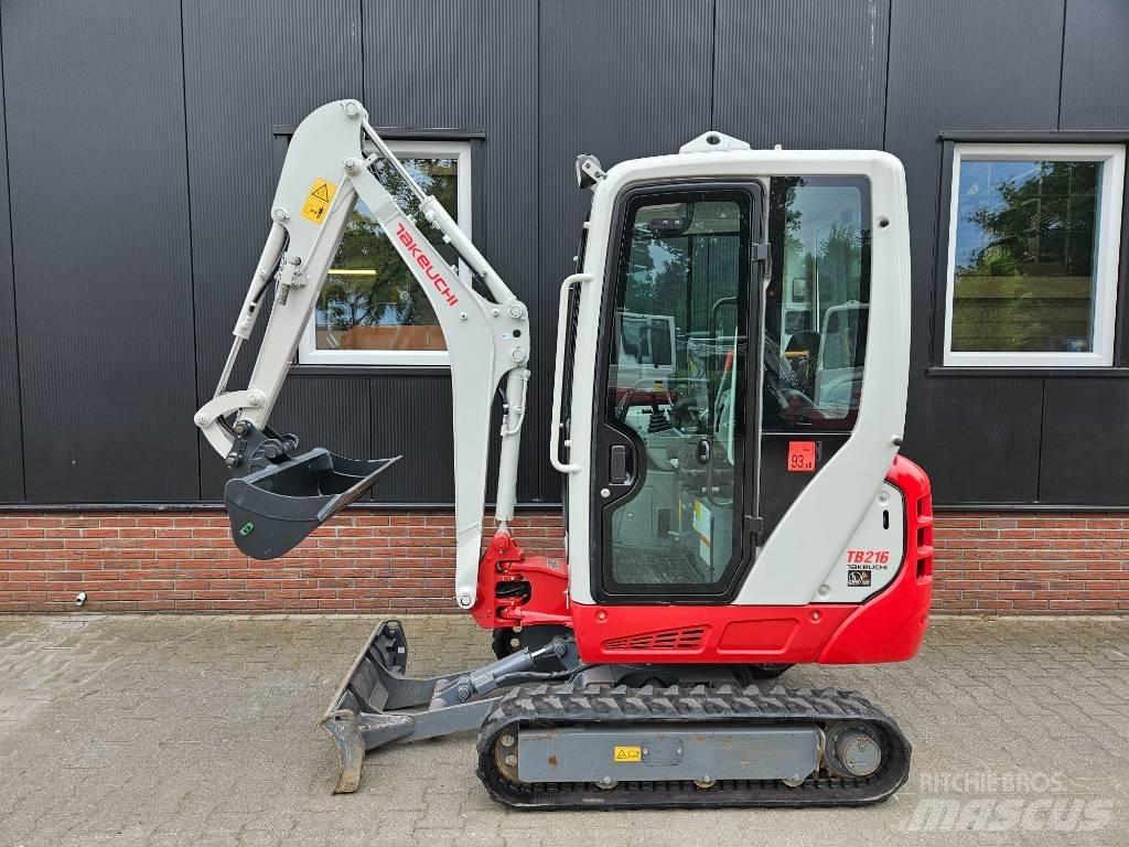 Takeuchi TB 216 Mini rýpadlá < 7t
