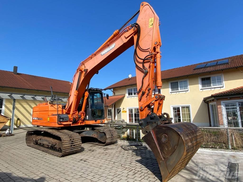 Doosan DX 180 LC-3 Pásové rýpadlá