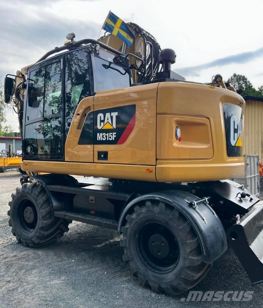 CAT 315 F Kolesové rýpadlá