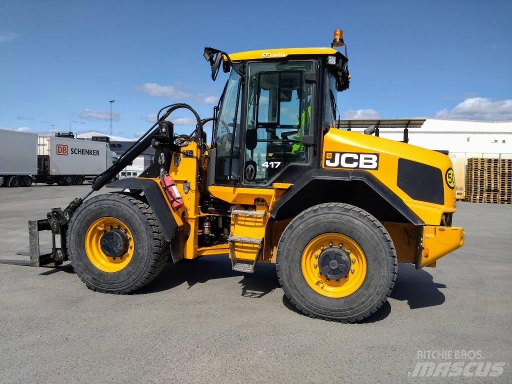 JCB 417 HT Kolesové nakladače
