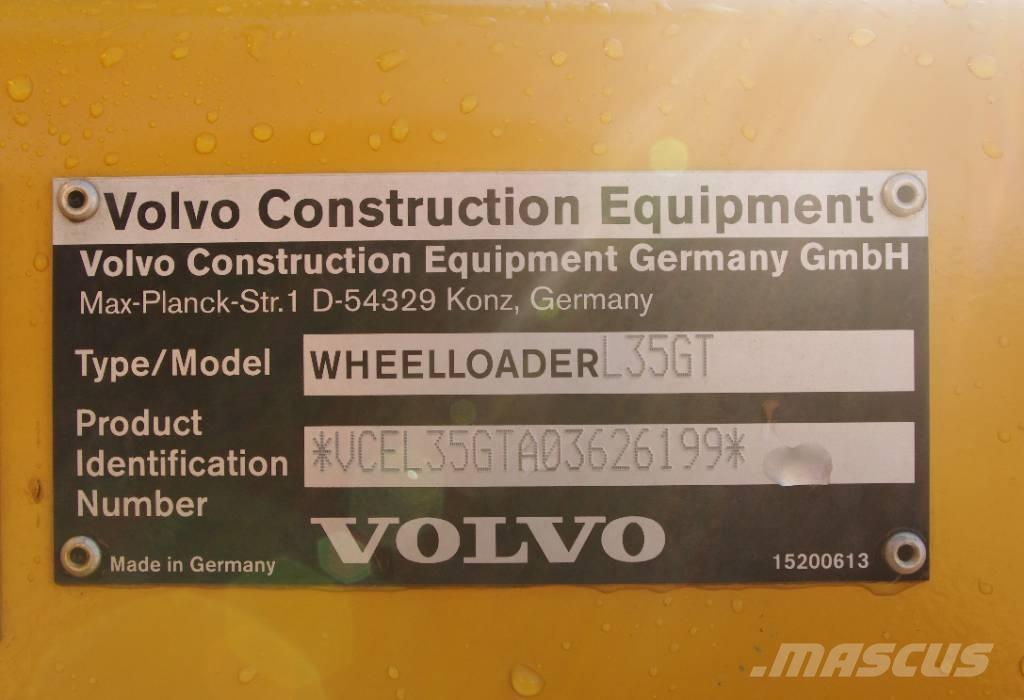 Volvo L 35 G Kolesové nakladače