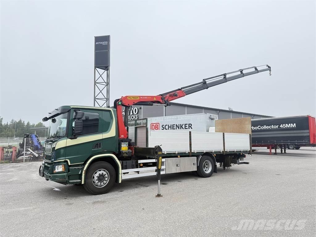 Scania P320 4x2 Autožeriavy, hydraulické ruky