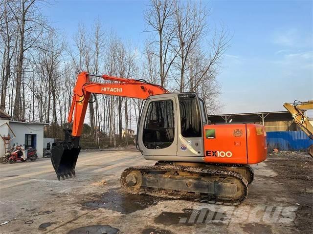 Hitachi EX100 Pásové rýpadlá