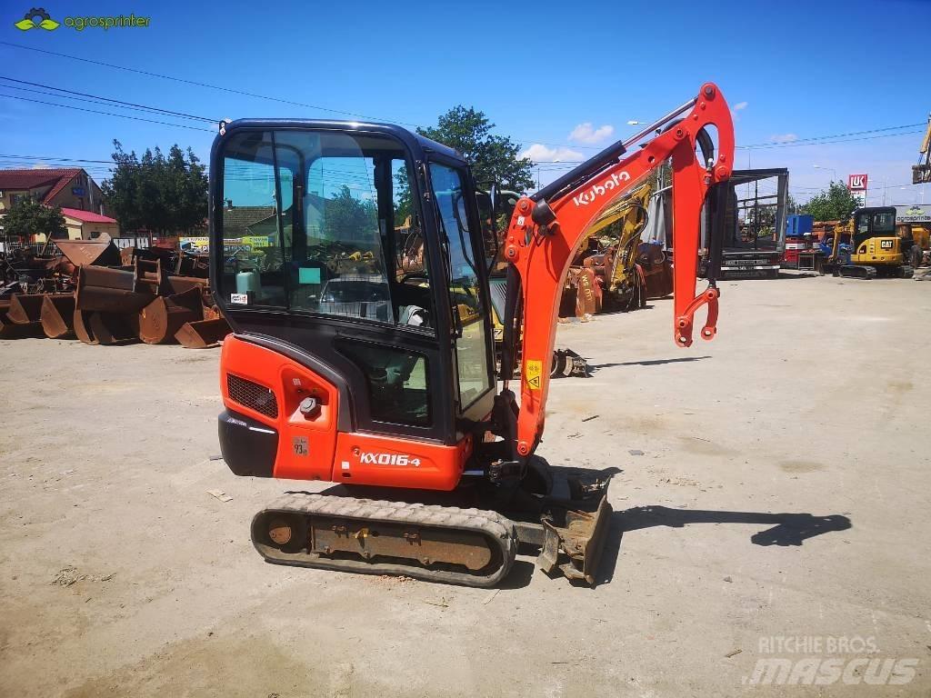 Kubota KX 016-4 Mini rýpadlá < 7t
