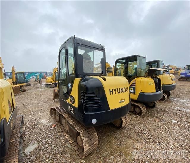 Hyundai R60-7 Pásové rýpadlá