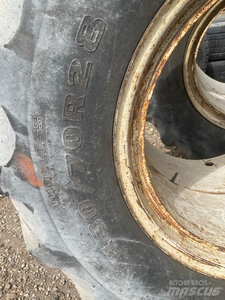 Datho Tvillinghjul Pneumatiky, kolesá a ráfiky