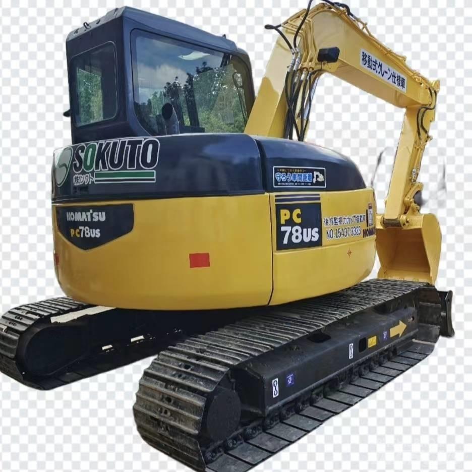 Komatsu PC 78 US Pásové rýpadlá