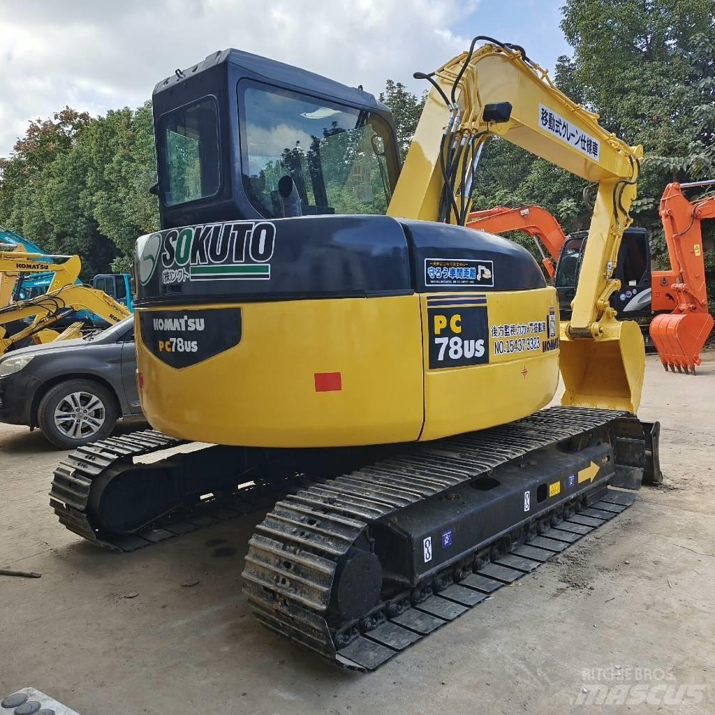 Komatsu PC 78 US Pásové rýpadlá