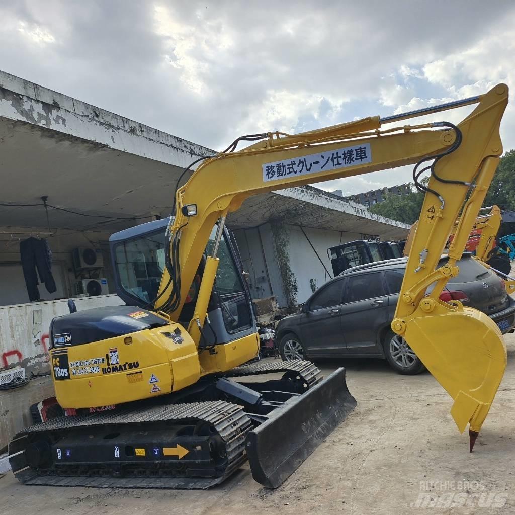 Komatsu PC 78 US Pásové rýpadlá