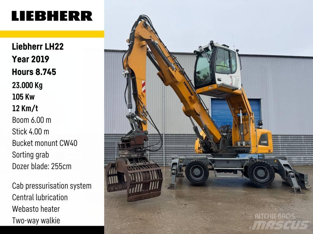 Liebherr LH 22 Stroje pre manipuláciu s odpadom