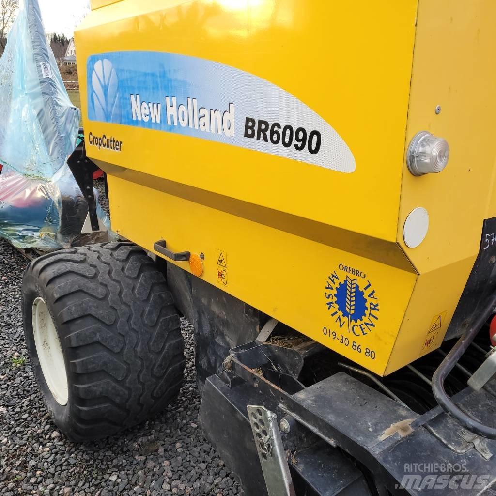 New Holland BR 6090 Lisy na okrúhle balíky