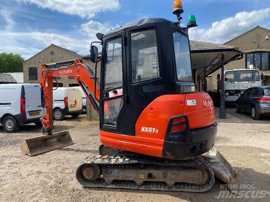 Kubota Kx61 Mini rýpadlá < 7t