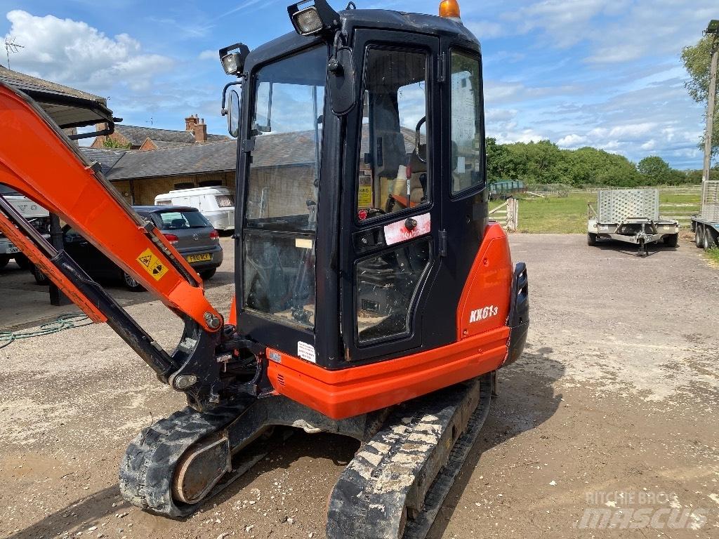 Kubota Kx61 Mini rýpadlá < 7t
