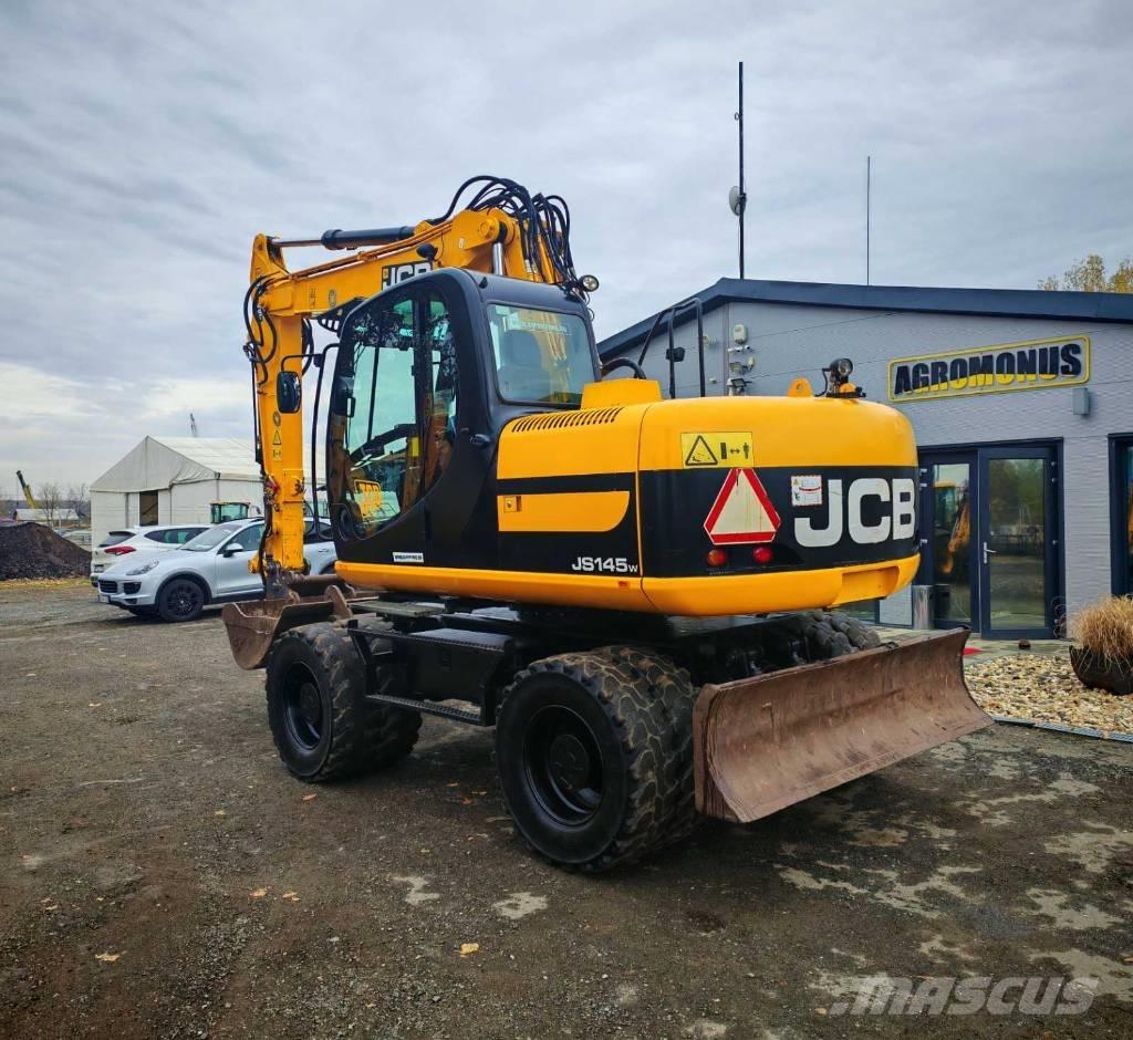 JCB JS 145 W Kolesové rýpadlá