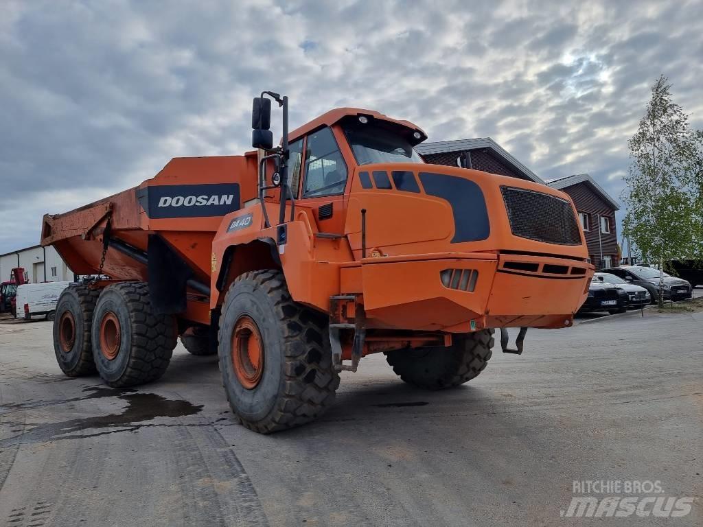 Doosan DA 40 6x6 Kĺbové nákladné autá