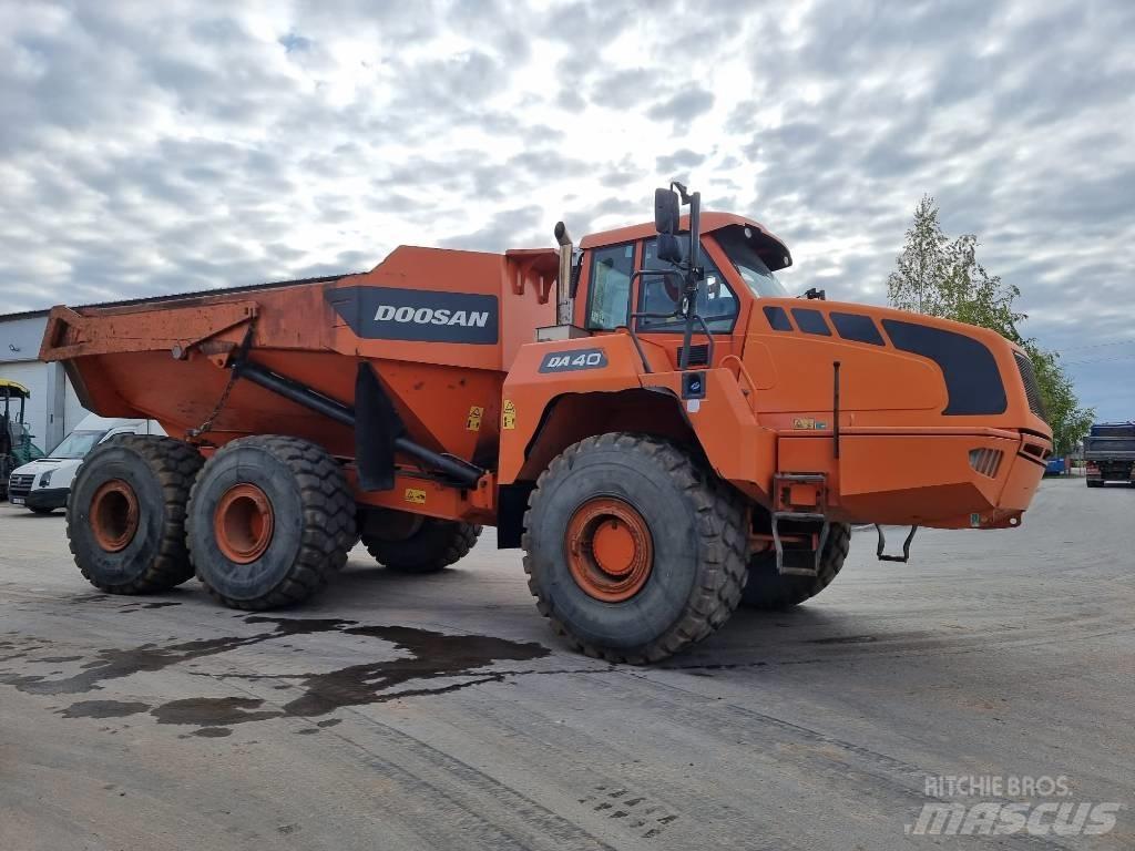 Doosan DA 40 6x6 Kĺbové nákladné autá
