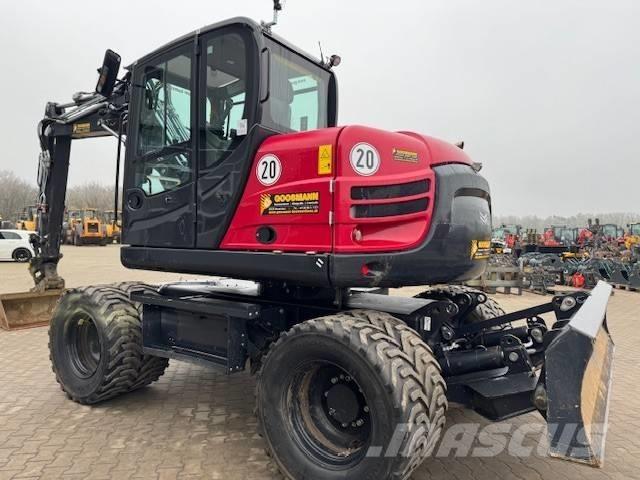 Yanmar B 110 W Kolesové rýpadlá