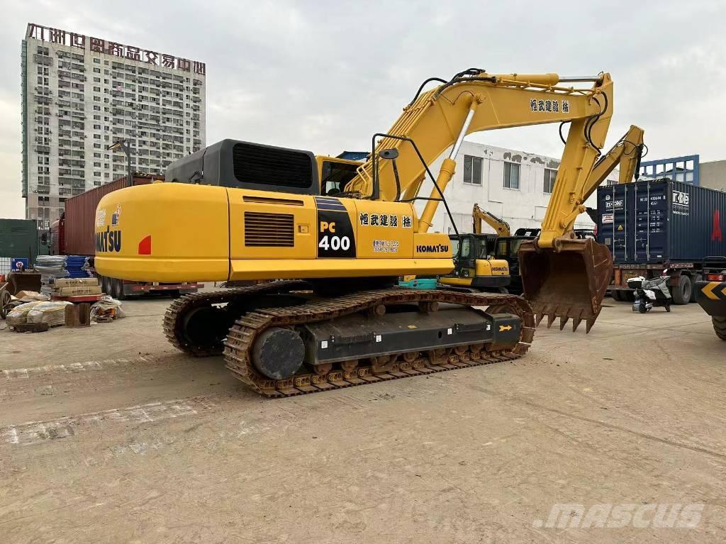 Komatsu PC 400 Pásové rýpadlá